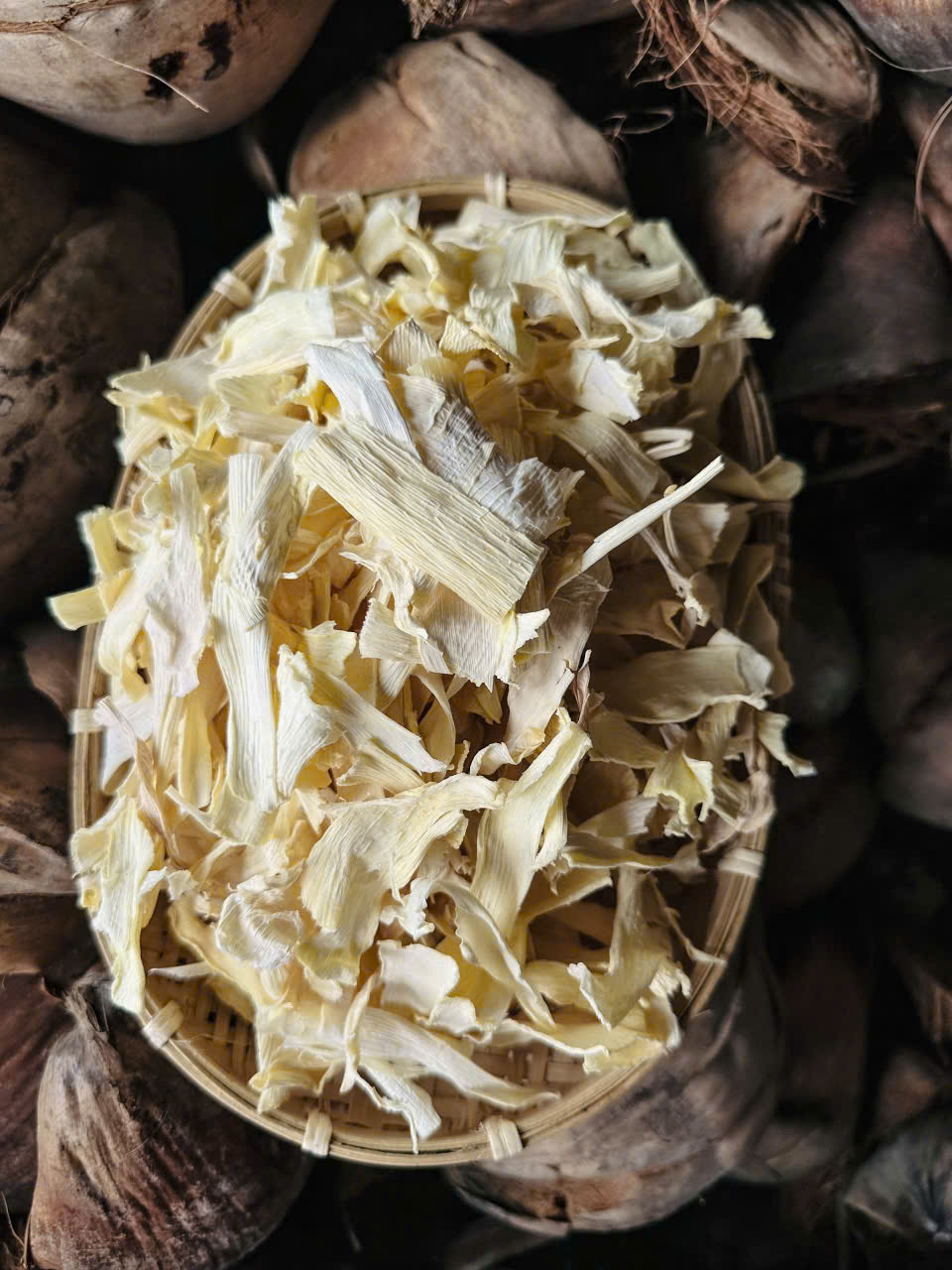 Củ hủ dừa sấy khô Củ hủ dừa sấy khô